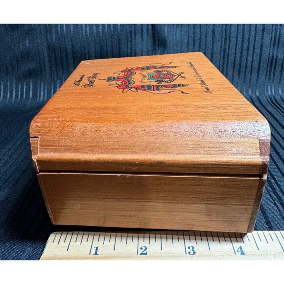 Arturo Fuente Short Story Wood Cigar Box Only Hand Made In Dominican Republic - Picture 10 of 10